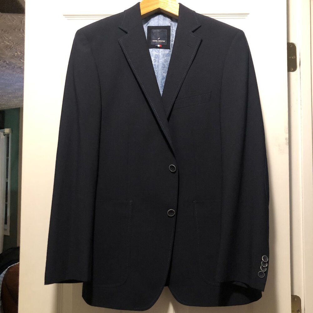 DANIEL HECHTER MEN'S NEW 54%WOOL 44%POLYESTER SPORT COAT BLAZER JACKET SIZE: 42